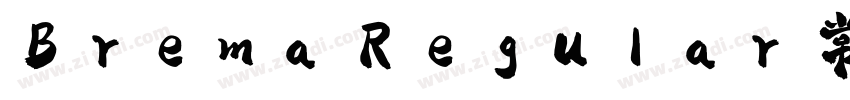 Brema Regular 常规字体转换